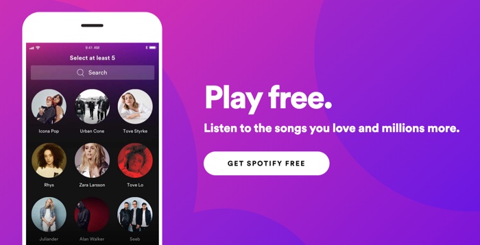 Spotify Free Account