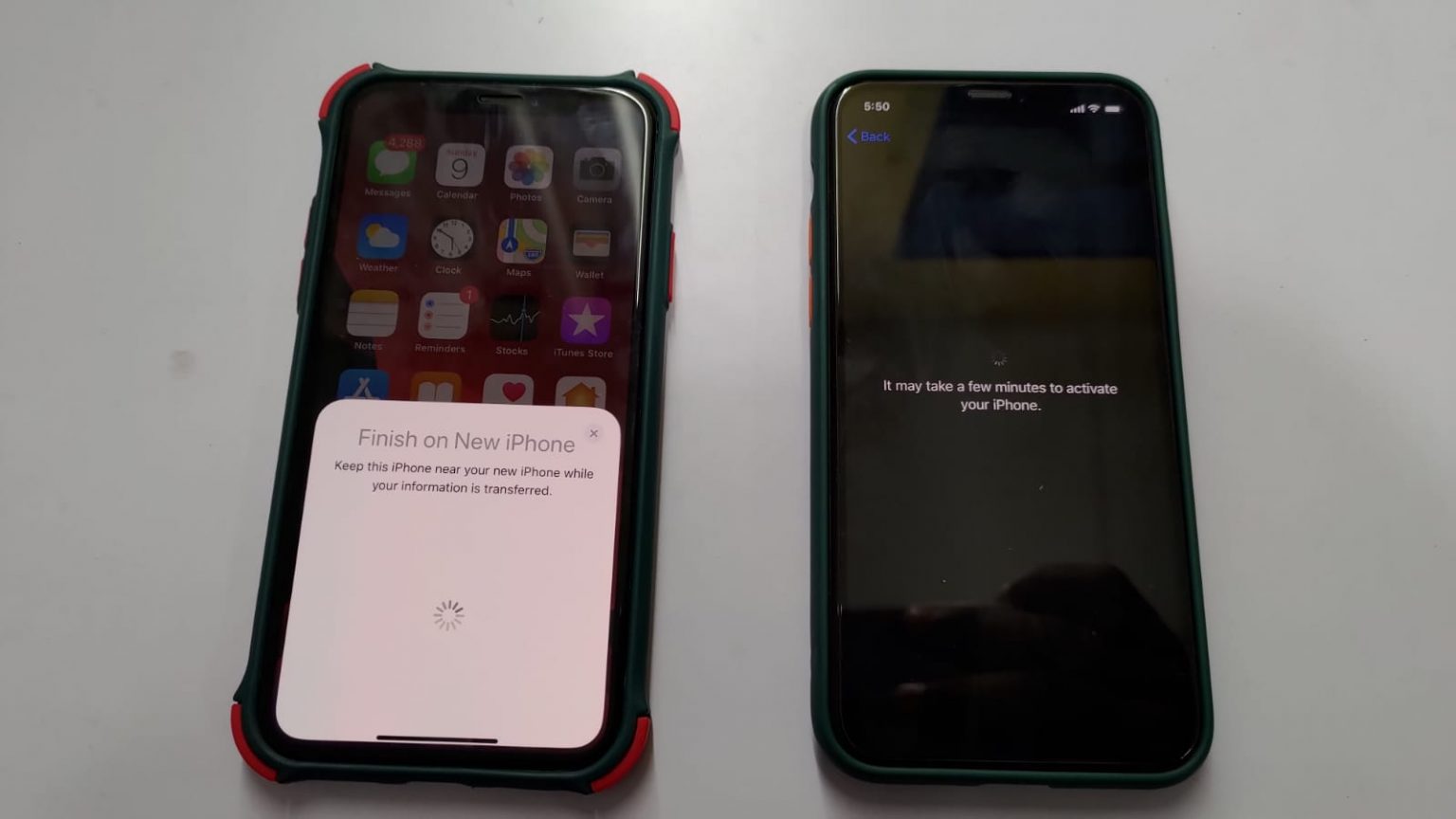 how to copy photos from old iphone to new