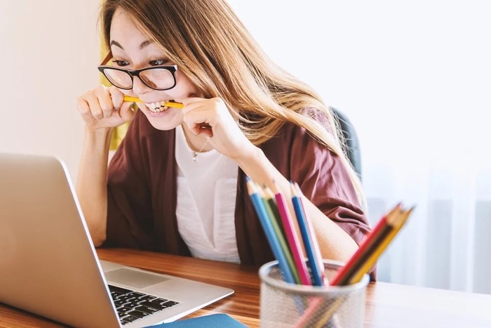 Girl with Laptop