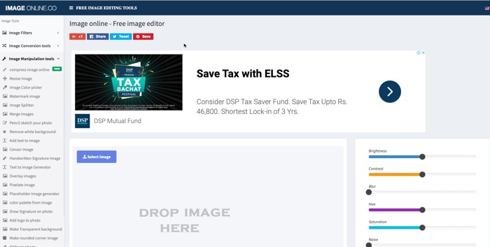 Online Image Editor