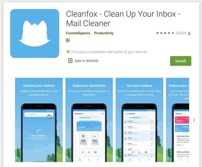 CleanFox for Gmail