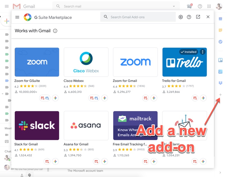 Gmail Add Ons