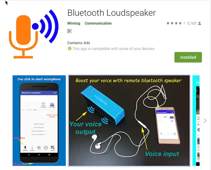 Bluetooth LoudSpeaker