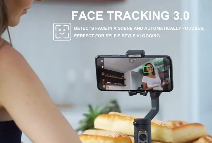 Face Tracking Feature in Gimbals