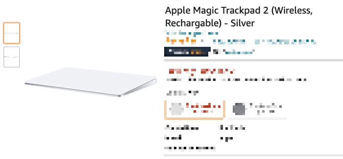 Apple Magic Trackpad 2