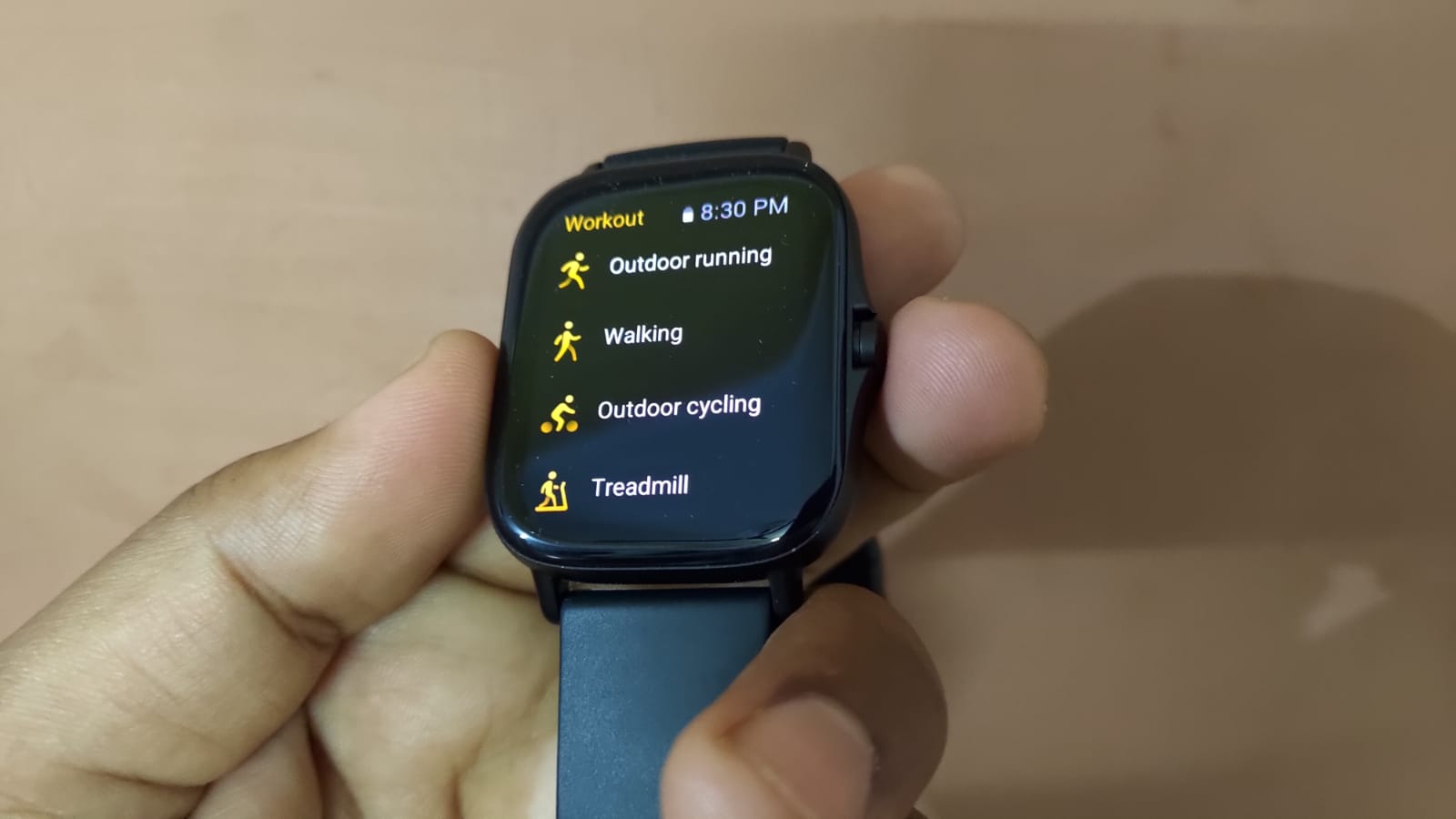 Amazfir GTS2 Workout Tracking