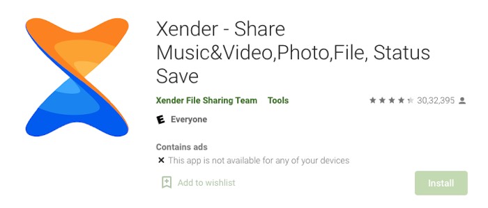 Xender App