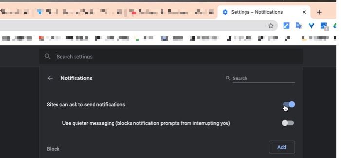 Stop Notifications on Google Chrome 02