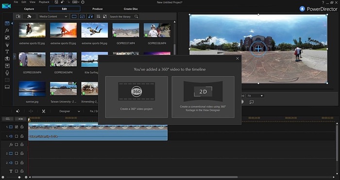 Cyberlink Power Director Video Editor for Windows