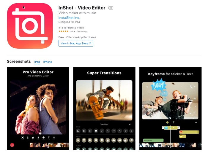 InShot Video Editor