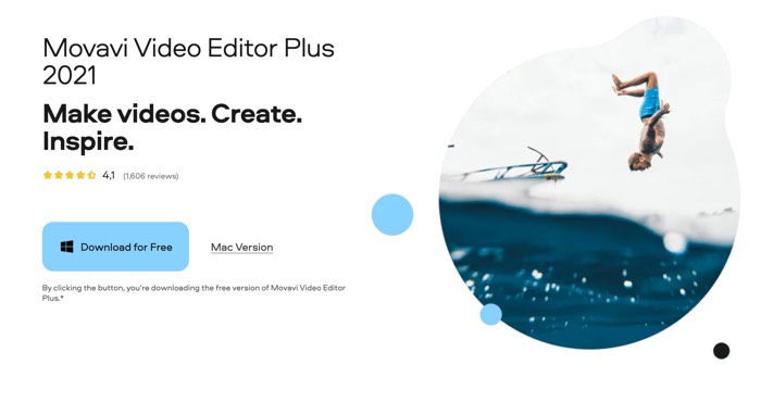 Movavi Video Editor Plus for Windows