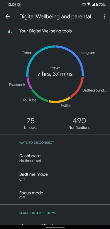 Digital wellbeing android tips and tricks