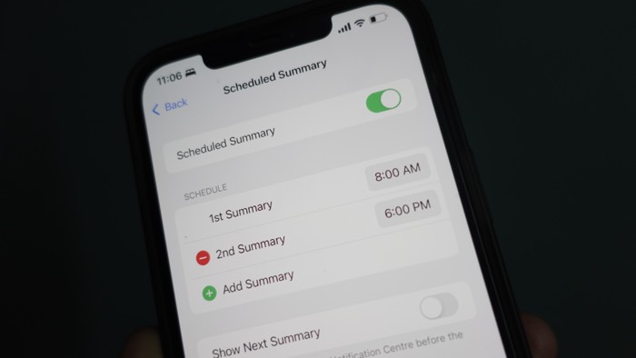 iOS 15 Feature Notification Summary