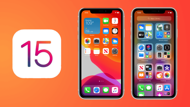 iOS 15 on iPhone