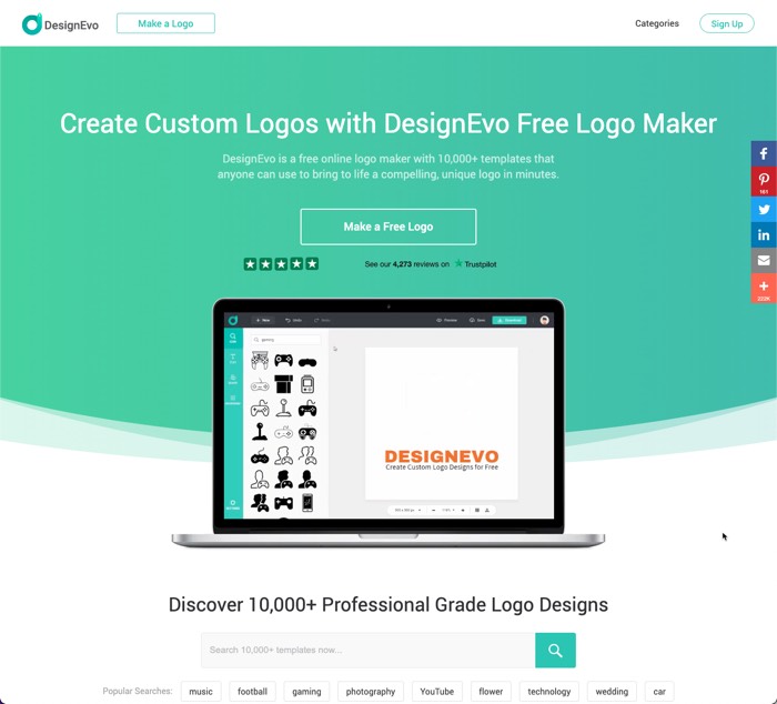 DesignEVO Homepage