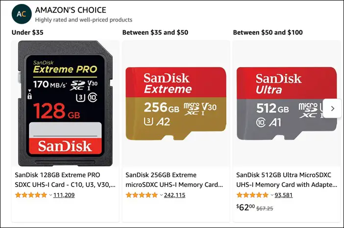 SD Card Types for Digital Media