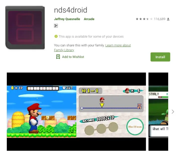 NDS4Android PlayStore