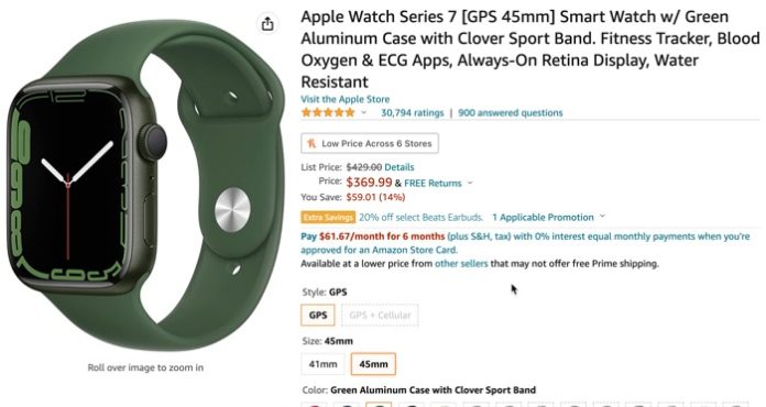 apple watch 5 6 7 comparison