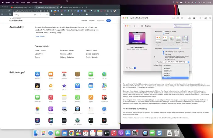 MacBook Pro 16 Review Screen Resolution
