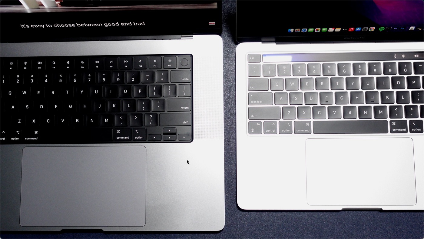 MacBook Pro 16 vs macBook Pro 13