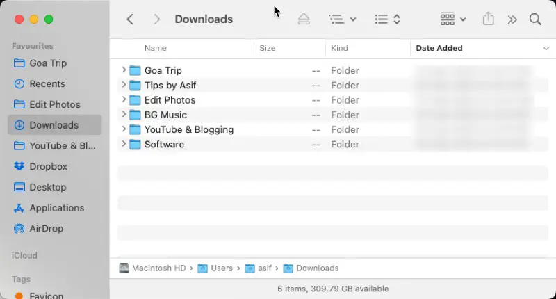 Organize Folders and Files in Mac