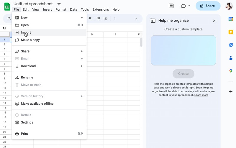 how-to-make-an-excel-spreadsheet-into-a-google-doc