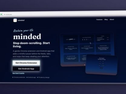 minded chrome extension productivity — Minded Review: The Chrome Extension That Makes You Think Before You Scroll