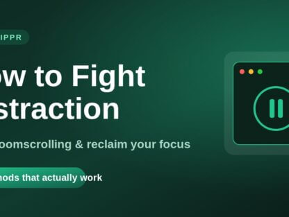 How to fight distraction and stop doomscrolling