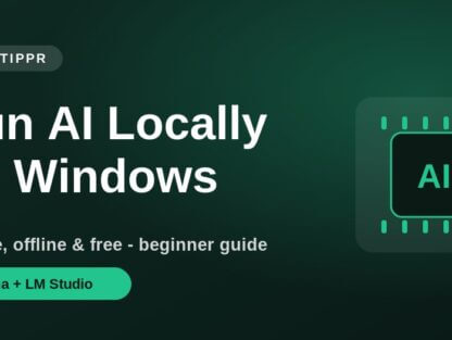 How to run AI locally on Windows