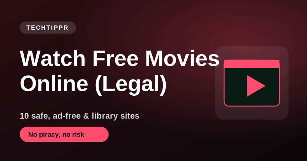 Watch free movies online legally in 2026